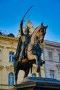 Count Josip JelaÃÂiÃâ¡ von BuÃÂ¾im Statue, Zagreb, Croatia